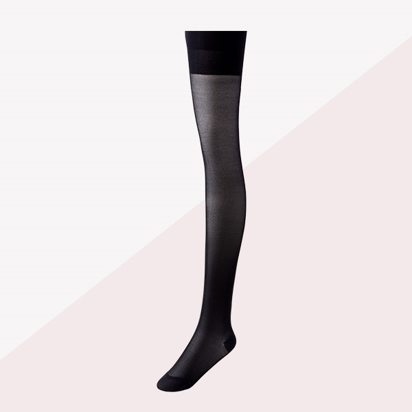 美脚ちゃんｼﾘｰｽﾞ 着圧ｽﾄｯｷﾝｸﾞ(Newブラック-M~L)