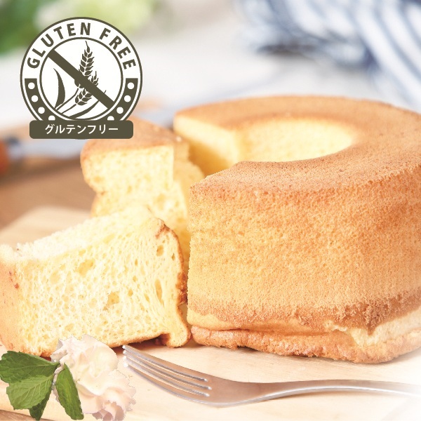 ※豆乳と塩麹のシフォンケーキ