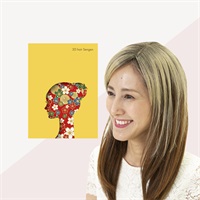 3Dヘア宣言(金メッシュ)