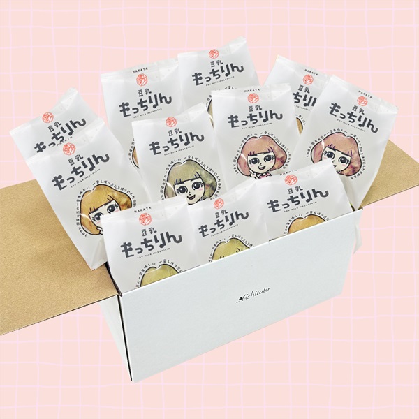 ※愛いっぱい、チョコいっぱい　豆乳もっちりん