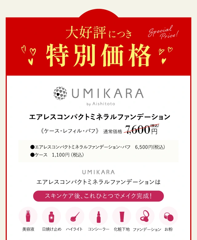 大好評につき特別価格