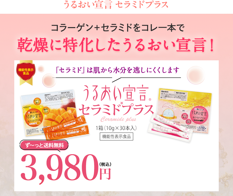 うるおい宣言 セラミドプラス