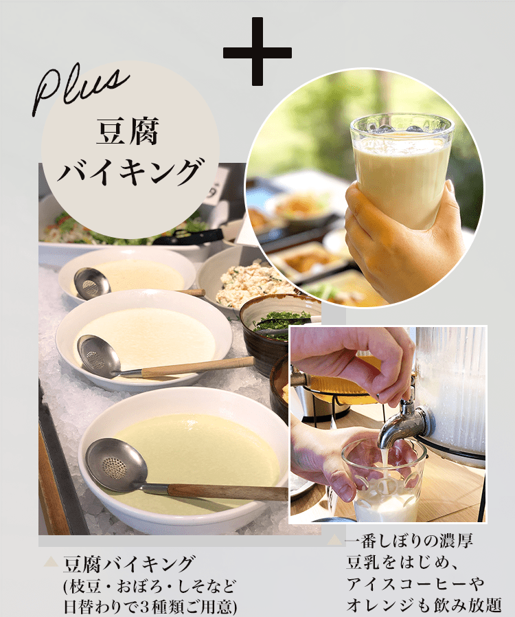 Plus 豆腐バイキング